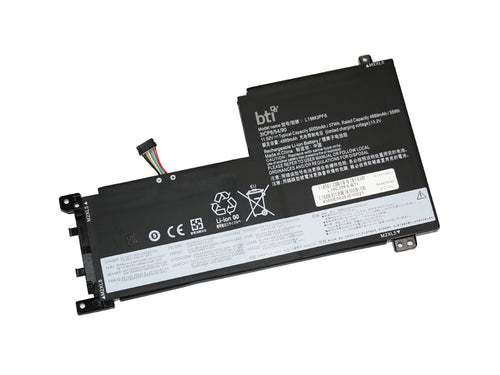 BTI Notebook-Akku – für Lenovo – 55 Wh, 11,52 V (3 Zellen) – Schwarz