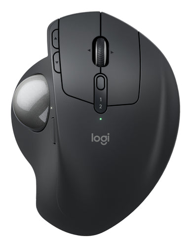 Logitech MX Ergo S – Trackball-Maus – Kabellos (Bluetooth/2,4 GHz), Rechts