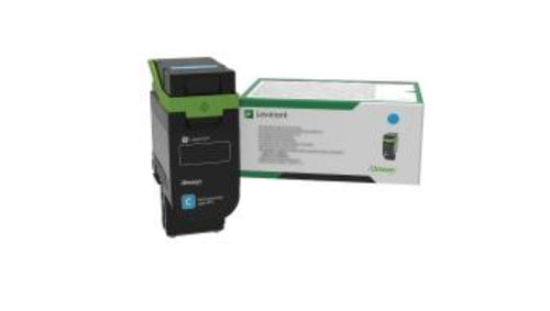 Lexmark 75M20C0 Cyan Toner – Original – 2'000 Seiten – für Lexmark CS531dw/CS632dwe/CX532adwe und andere