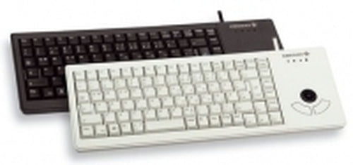 CHERRY G84-5400 – Tastatur, kabelgebunden (USB), mit Trackball, grau