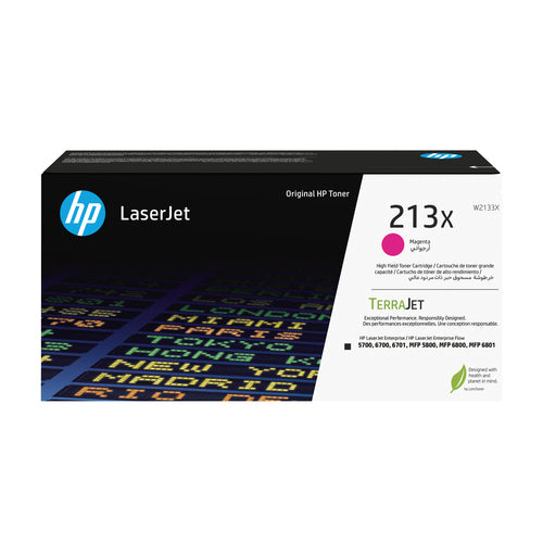 HP Toner 213X – Magenta, 6000 Seiten
