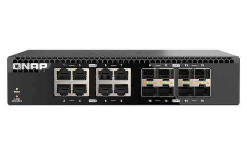 QNAP QSW-3216R-8S8T – Switch – 16×10G, 8×SFP+, L2
