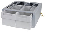 Ergotron Schrank – 45,7 × 45,7 × 24 cm, grau, weiss