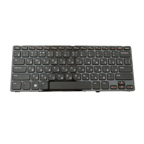 Origin Storage KB-CW57D – Notebook-Ersatztastatur – beleuchtet – Russisch – schwarz – für Dell Latitude E6420