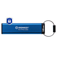 Kingston Technology Kingston IronKey Keypad 200 USB-Stick – 16 GB, AES-256, FIPS 140-3 Level 3 (ausstehend)