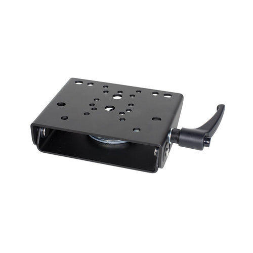 Gamber-Johnson Kurze Gabelkopfverbindung – VESA Adapterplatte – VESA 75×75 mm – schwenkbar, neigbar – Schwarz – für VESA 75