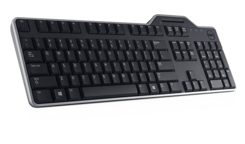 Dell KB813 – Tastatur – kabelgebunden, USB – QWERTY (US-INT) – Smartcard-Leser – Schwarz