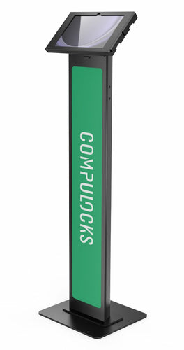 Compulocks Tablet-Bodenständer – für Samsung Galaxy Tab A9 Plus 11" (2023) – abschliessbar – Schwarz