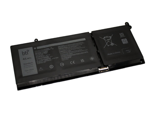 BTI Notebook-Akku – für Dell Inspiron 14 5000 – 41 Wh, 11,25 V (3 Zellen) – Schwarz