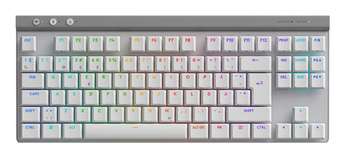 Logitech G G515 LIGHTSPEED TKL – Gaming-Tastatur, mechanisch, Bluetooth & 2,4 GHz (Nano-Empfänger USB-A), RGB