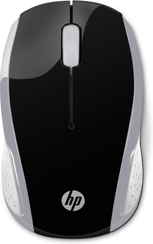 HP 200 PK Maus – kabellos, Silber