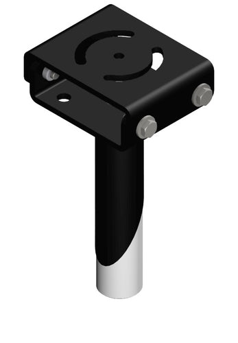 Gamber-Johnson 5IN Center Upper Pole – Monitorarm Tischhalterung – 1 Monitor – 360° drehbar, höhenverstellbar