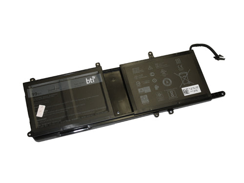 BTI Notebook-Akku – für Alienware R4–R5 (Dell) – 95 Wh, 11,4 V (6 Zellen) – Schwarz