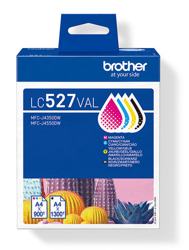 Brother Tintenpatronen-Multipack LC-527VAL, CMYK – für MFC-J4350DW