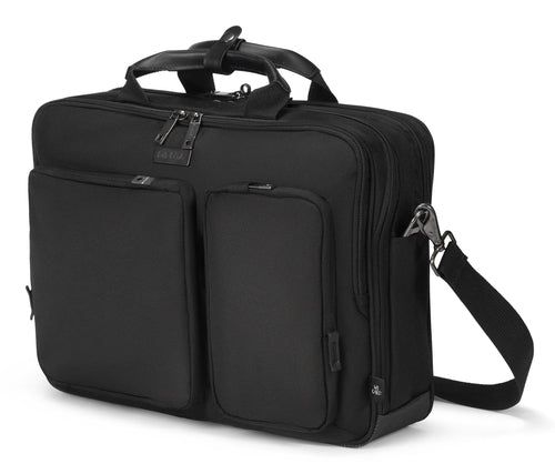 DICOTA Notebook-Tasche bis 14" – Innenfach, Schulterriemen – Schwarz