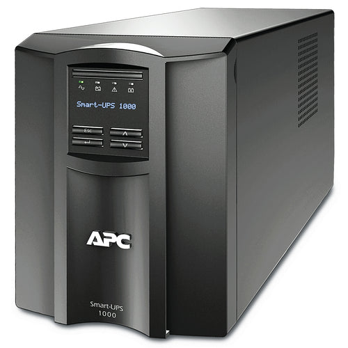 APC Smart-UPS SMT1000IC USV 1 kVA/700 W Line-Interaktiv – Mini Tower – C13×8, USB‑A×1, Eingang IEC C14