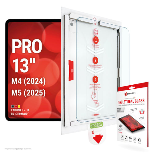 Displex Panzerglas für iPad Pro 13" (2024/2025) – 10H, kratzresistent
