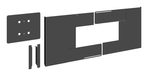 Vogel's PFA 9159 Rückabdeckung (Querformat) – für 65–70", Schwarz