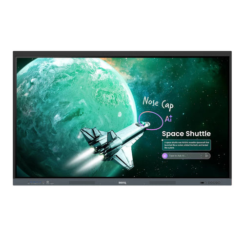 BenQ RE6505E – 65" Touch, 3840 × 2160 (4K), IPS, USB-C 65 W, LAN