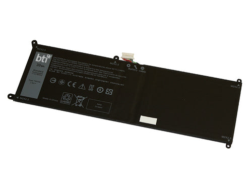 BTI Notebook-Akku – für Dell Latitude 12 7275 – 30 Wh, 7,6 V (2 Zellen) – Schwarz