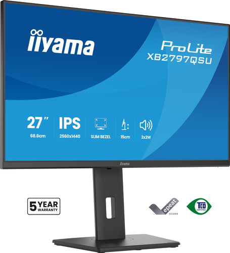 iiyama 27", 2560 × 1440 (WQHD)