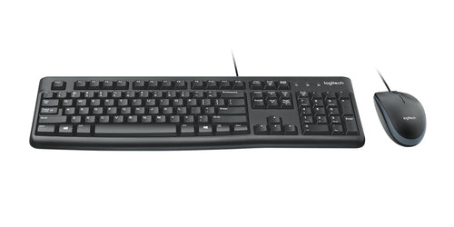 Logitech MK120 – Tastatur, kabelgebunden, US-Layout (EN)