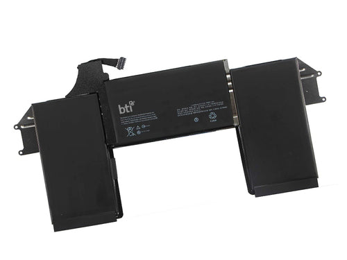 BTI Notebook-Akku – für MacBook Air 13" (A1965) – 55 Wh, 11,4 V (3 Zellen) – Schwarz