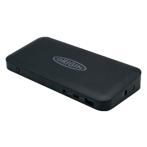 Origin Storage OSDOCK-USBC/EU Dockingstation – USB-C, 2× DP, 1× HDMI, 3× USB-A, 1× USB-C, 85 W PD, GbE
