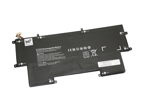 BTI Notebook-Akku – für HP – 38 Wh, 7,7 V (4 Zellen) – Schwarz