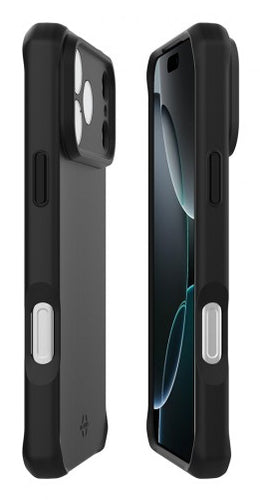 Mobilis SPECTRUM_R – Backcover – für Apple iPhone 17 Pro, Schwarz, bis 3 m Sturzsicherheit