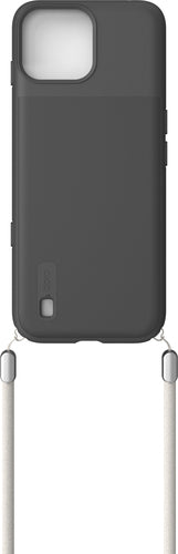 Doro Backcover – für Doro Aurora A3X – Graphit – TPU, mit Kordel