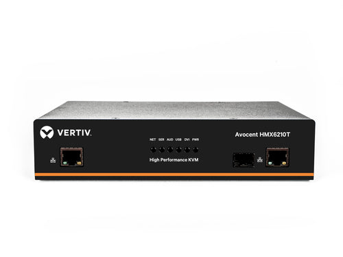 Vertiv Avocent HMX TX – KVM-Extender TX DVI-D Dual – 1920 × 1200/60 Hz, Audio, SFP, KVM-over-IP (VNC), Rack 1U