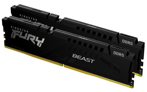 Kingston Technology Kingston FURY Beast KF560C30BBEK2-32 – 32 GB DDR5 6000 MT/s, 2×16 GB, 288-poliger DIMM, CL30, für PC