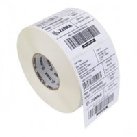 Zebra Druckeretiketten, 51 mm × 25 mm, Weiss, Polyester, Permanent, für Z4Mplus, Z6MPlus, ZM400