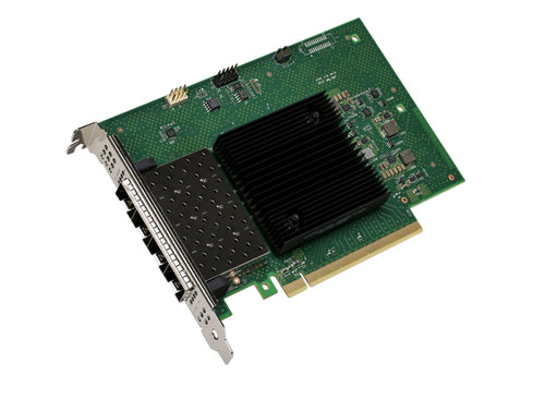 Intel E810-XXVDA4 – 25G-Karte – PCIe 4.0 x16, 4× SFP28, für Server/Arbeitsstation
