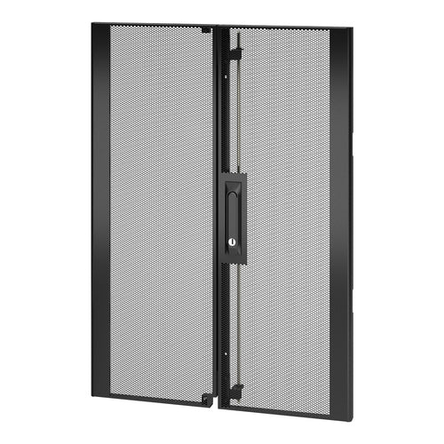 APC NetShelter SX AR7161 – 19" Netzwerkschrank 18U, 390 × 210 × 1040 mm, schwarz, grau