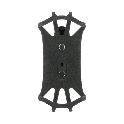 Mobilis 001359 – Spezial-Zubehör – Gürtelclip, Silikon, drehbar 90° – für Smartphones 12,7–17,8 cm – Schwarz