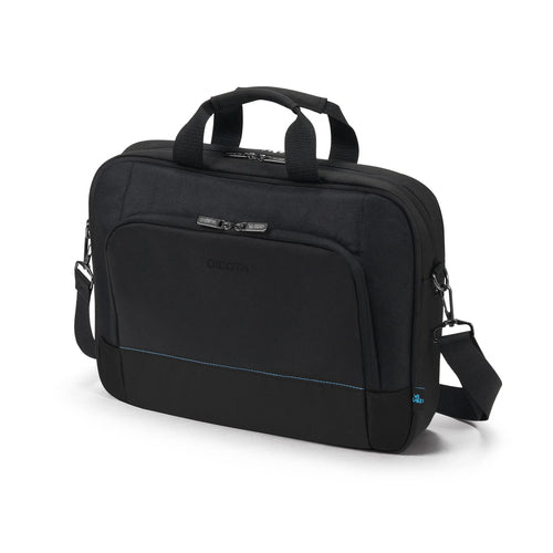 DICOTA Top Traveller TWO Notebook-Tasche bis 17,3" – Trolley-Band, Dokumentenfach – Schwarz