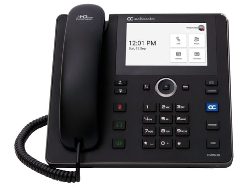 AudioCodes C455HD – IP-Telefon für Microsoft Teams, PoE, Bluetooth
