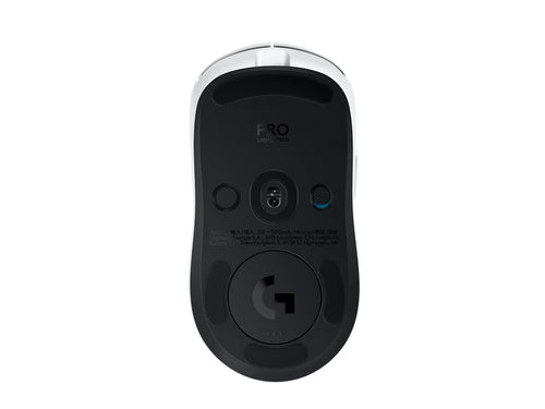 Logitech G PRO 2 LIGHTSPEED – Gaming-Maus – Kabellos (2,4 GHz), 32000 DPI, beidhändig, Weiss