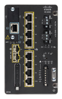Cisco IE-3400-8P2S-A – Managed Switch – 8×GbE, 2×SFP, L2/L3, PoE+ 240 W, 19" Rack