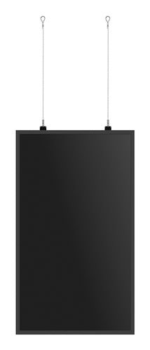 Hagor 8603 – Monitorhalterung, 1, Decke, bis 55", 25 kg, höhenverstellbar, schwarz