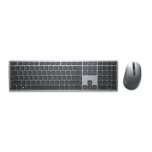 DELL Pro Plus KM7321W – Tastatur-Maus-Set – Bluetooth & 2,4 GHz (Empfänger) – QWERTY (US-INT) – Grau