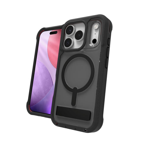 ZAGG Backcover Rainier Snap – für Apple iPhone 17 – smoke schwarz
