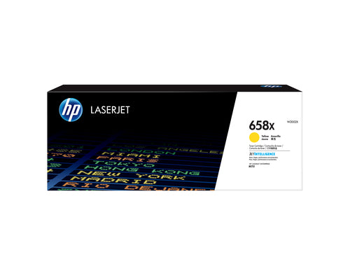 HP Toner 658X – gelb, 28000 Seiten