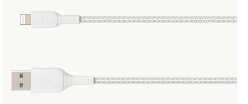 Belkin Lightning Kabel, 3 m, Weiss, MFi-zertifiziert