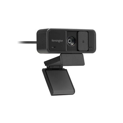 Kensington W1050 – Webcam – Full HD 1080p, USB‑A, Fester Fokus, Mikrofon, Schwarz