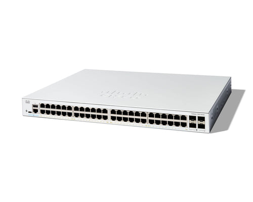 Cisco Catalyst 1300 C1300-48T-4G – Verwalteter L2/L3 Switch – 48× 1G, 4× SFP