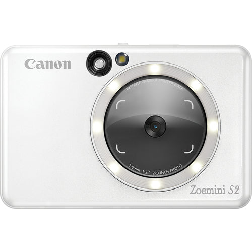 Canon Zoemini S2 – Sofortbildkamera ZINK (5 × 7,6 cm), Weiss