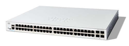 Cisco Catalyst 1200 C1200-48T-4G – Managed Switch – 48×GbE, 4×SFP, L2/L3, 1U